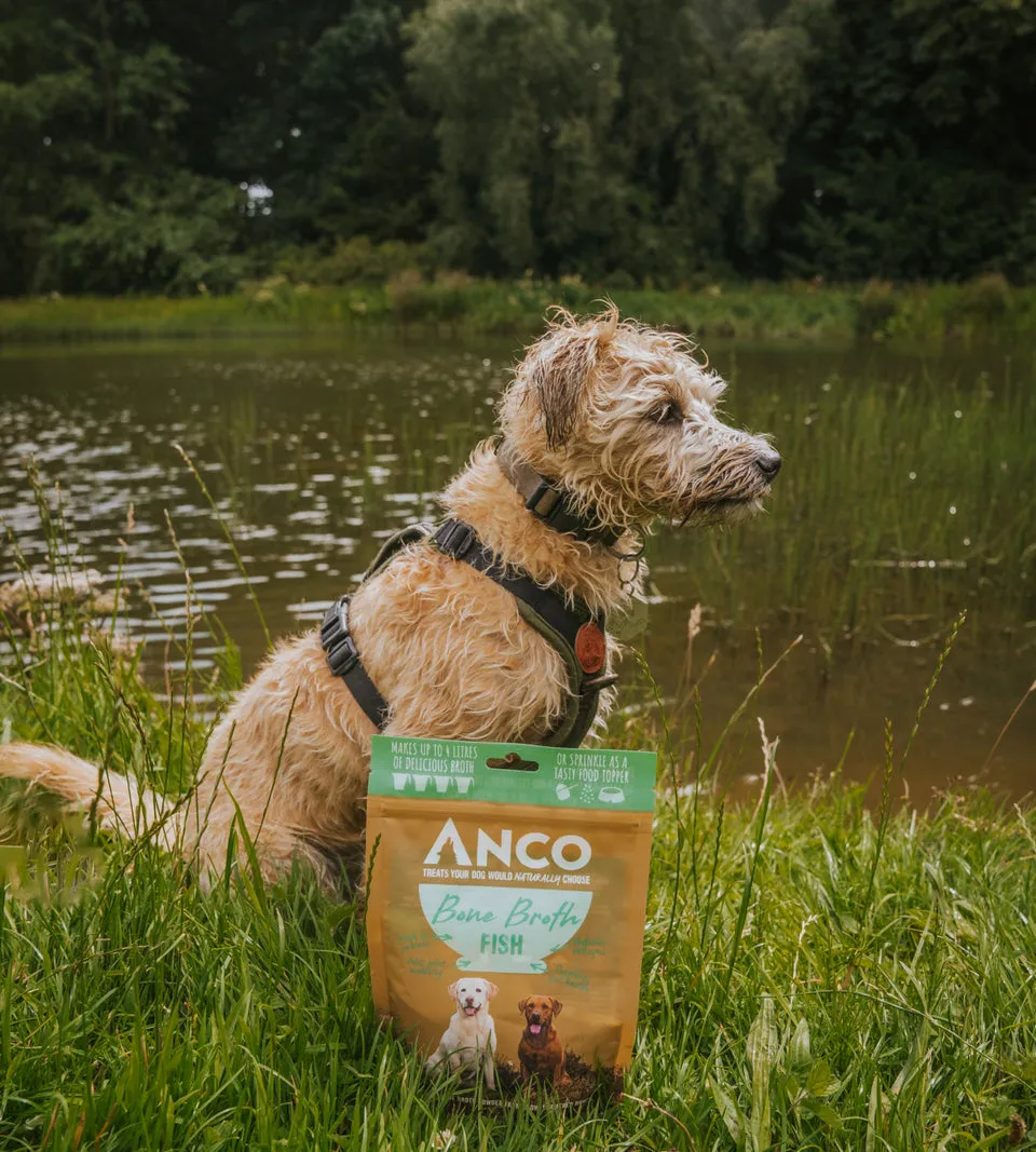 Anco | Natural Dehydrated Slow Simmered Bone Broth - Fish 120g