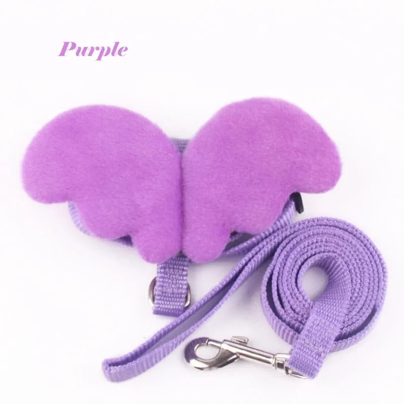 Angel Wings Cat Harness Leash