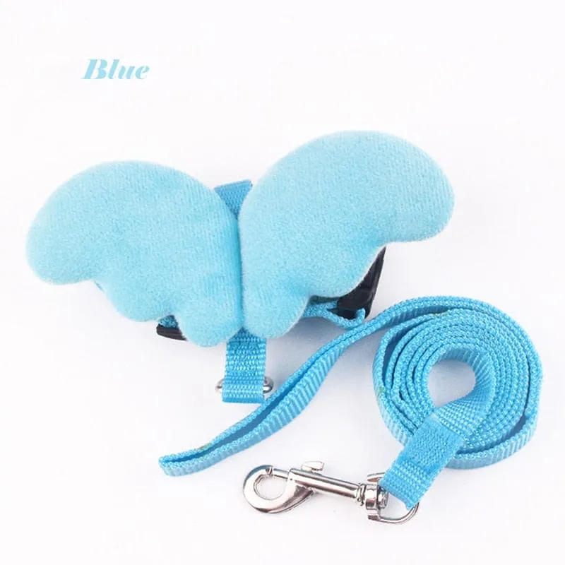 Angel Wings Cat Harness Leash