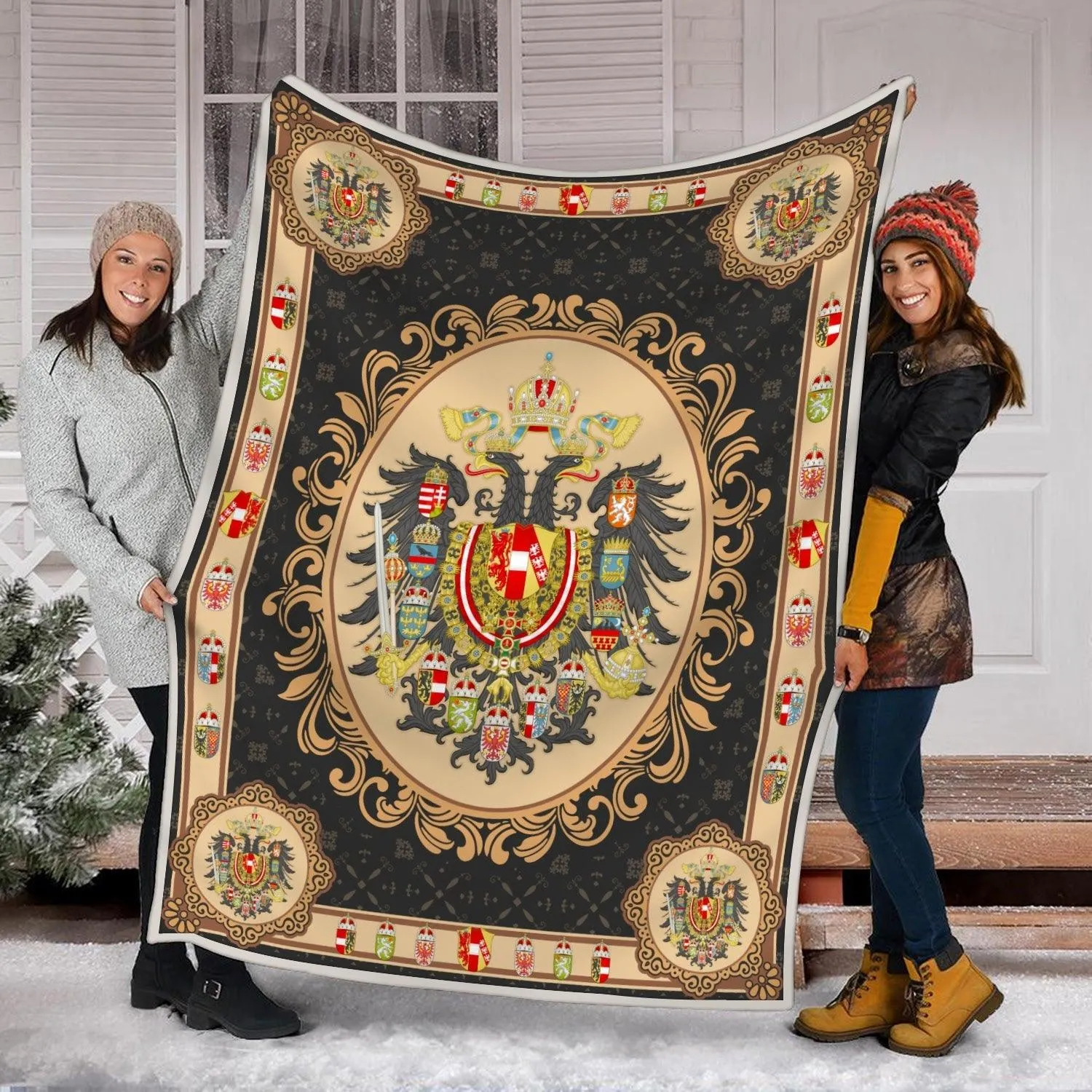 Blanket Austria-Hungary Coat of Arms