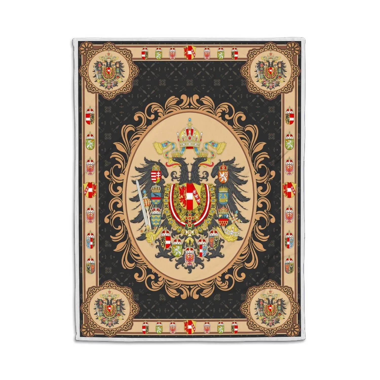 Blanket Austria-Hungary Coat of Arms