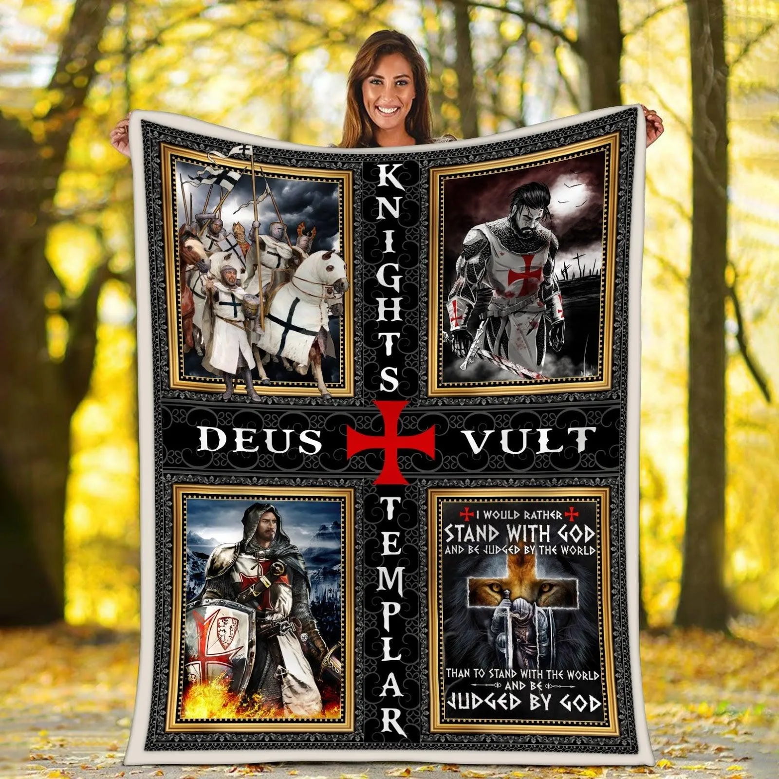 Blanket Deus Vuilt Knight Templar