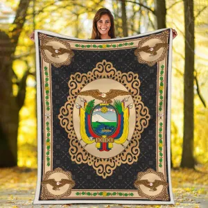 Blanket Ecuador Coat Of Arms