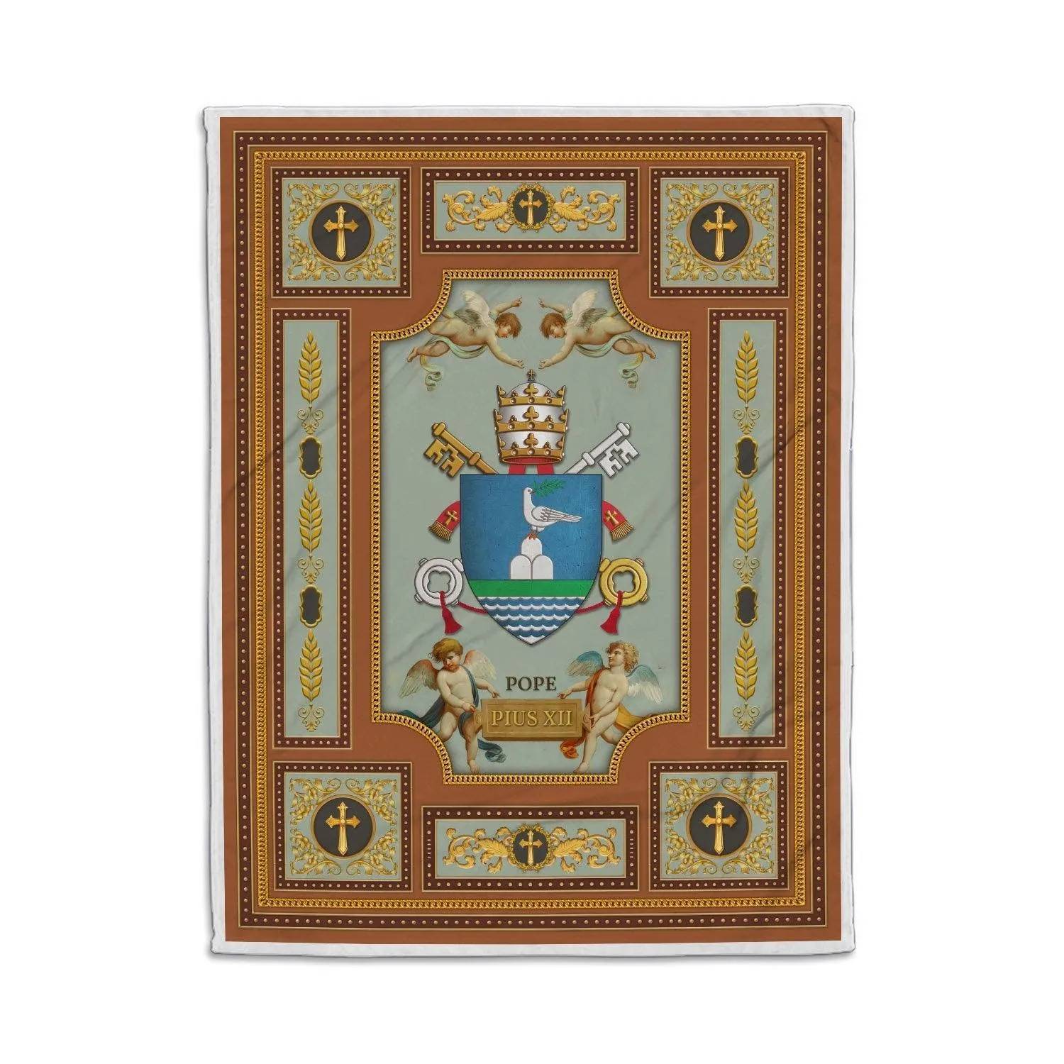 Blanket Pope Francis Coat Of Arms