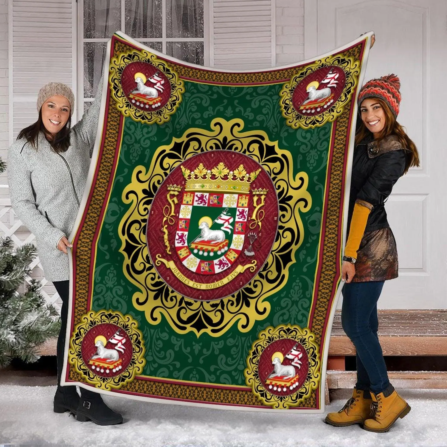 Blanket Puerto Rico Coat of Arms