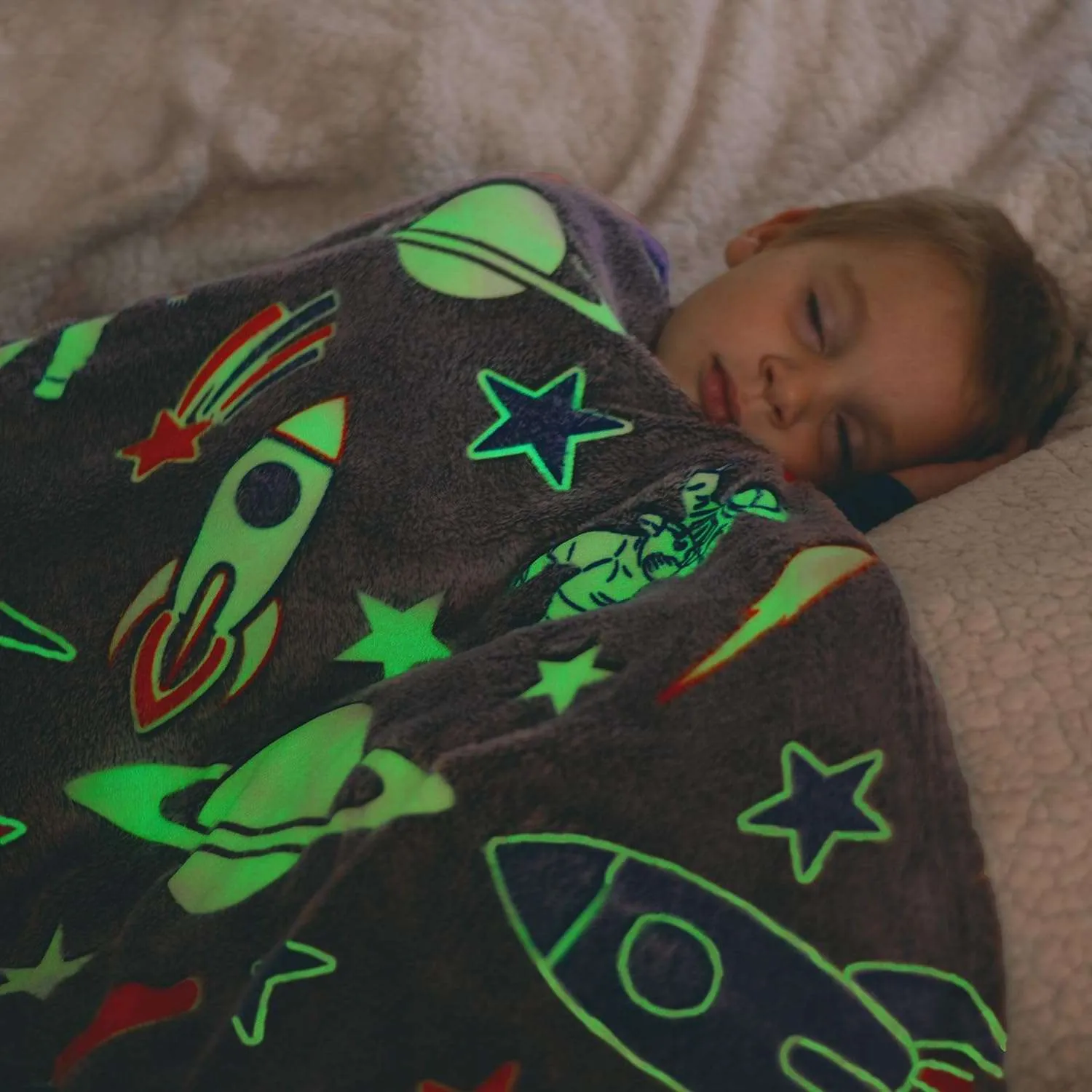 Blankets for Kids –Glow in The Dark Blanket