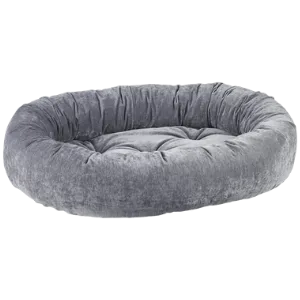 Bowsers Donut Dog Bed Microvelvet Pumice