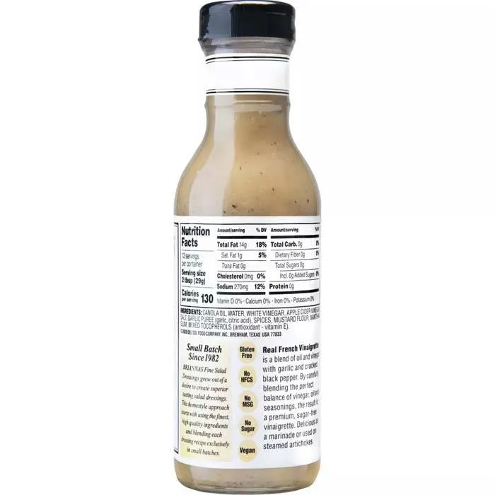 Brianna's - Vinaigrette, 12oz | Multiple Flavors