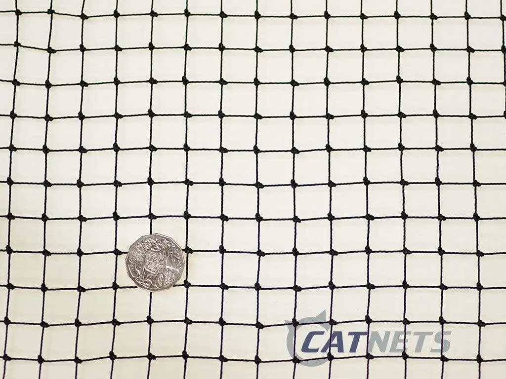 Cat Netting 10m x 10m Black