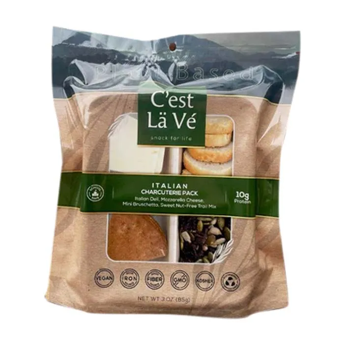 C'est Lä Vé - Plant-Based Charcuterie Pack, 3oz | Multiple Flavors