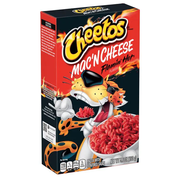 Cheetos Mac 'N Cheese, Flamin' Hot Flavor, 5.6 oz