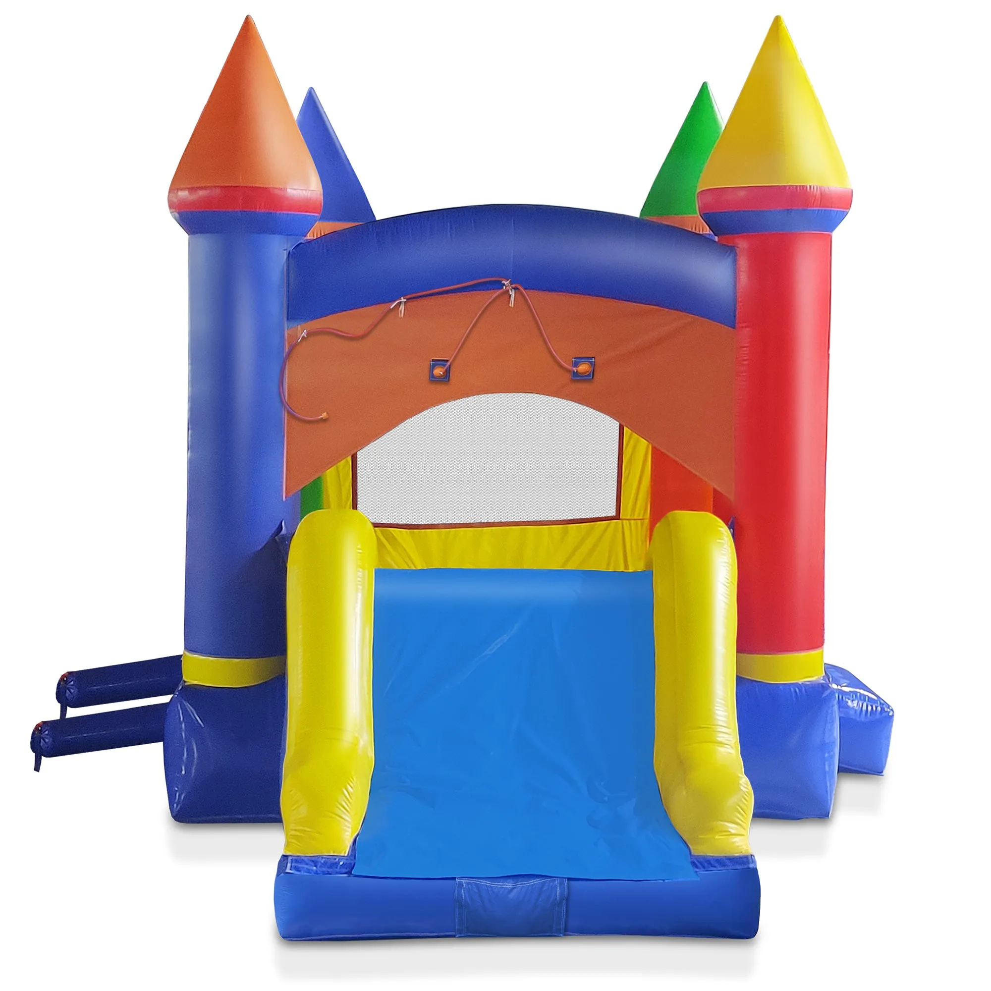 Commercial Inflatable Bounce House with Water Slide and Blower