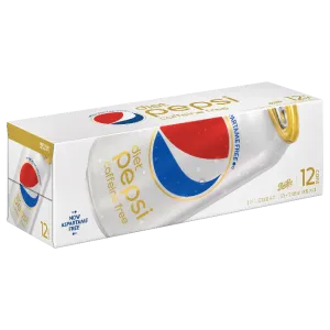 Diet Pepsi Caffeine Free Soda 12 fl oz, 12 Pack