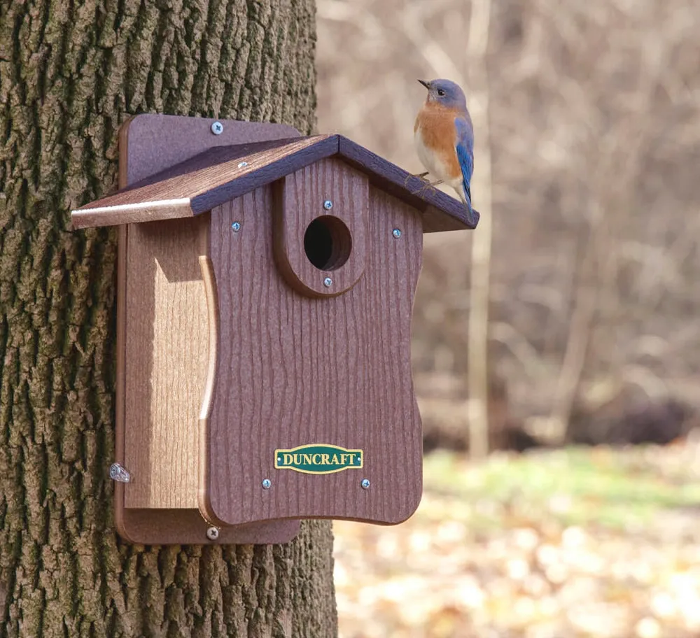 Duncraft Bird-Safe® EZ Observation Bluebird House with Predator Guard