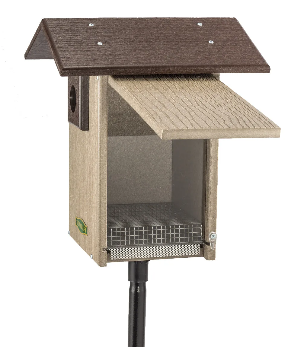 Duncraft Bird-Safe® Premium Observation Bluebird House & Pole