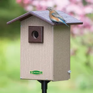 Duncraft Bird-Safe® Premium Observation Bluebird House & Pole