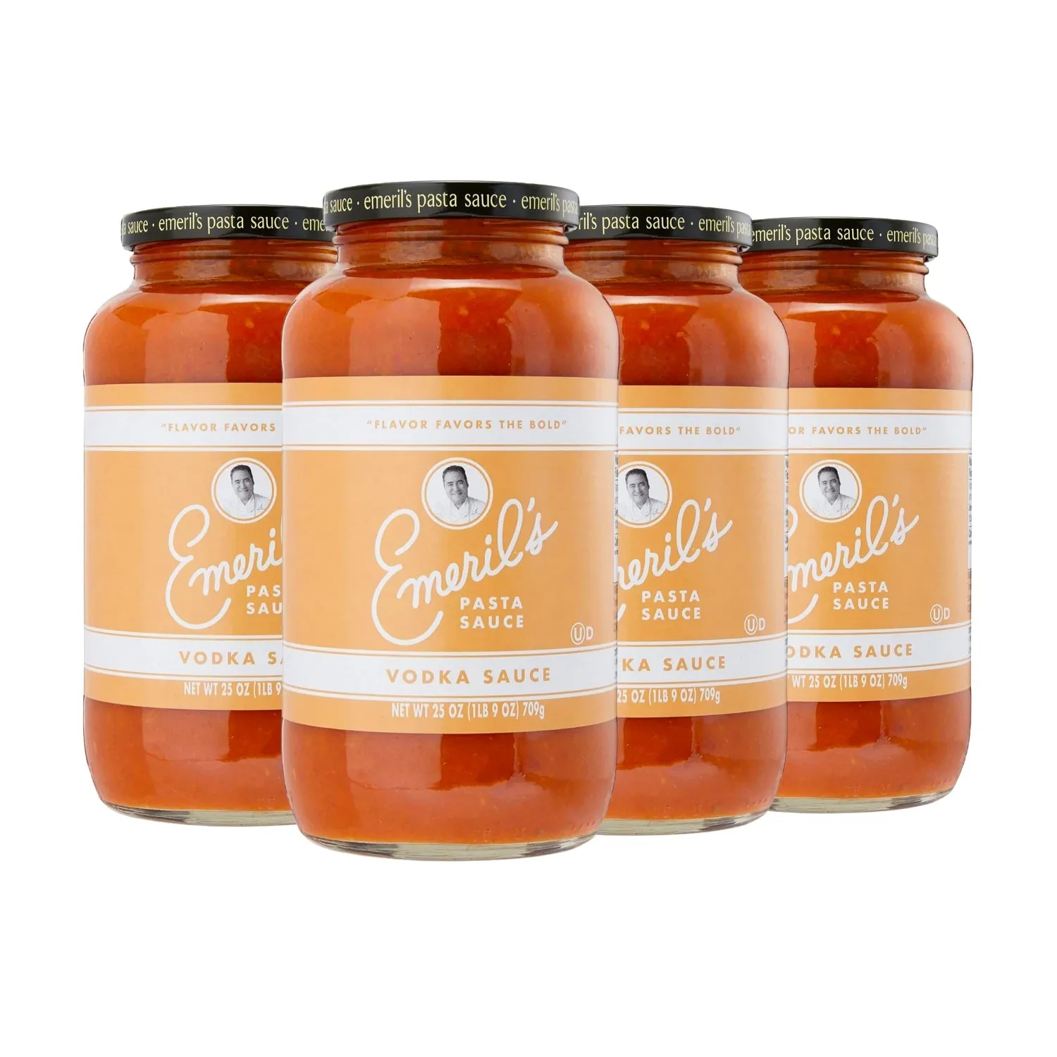 Emeril Lagasse Pasta Sauce Jar 25 Oz Gourmet Pasta Sauces: Arrabbiata, Marinara, Roasted Garlic, Tomato Basil, & Vodka Pasta Sauce Best for Homemade Pasta and Spaghetti Sauce