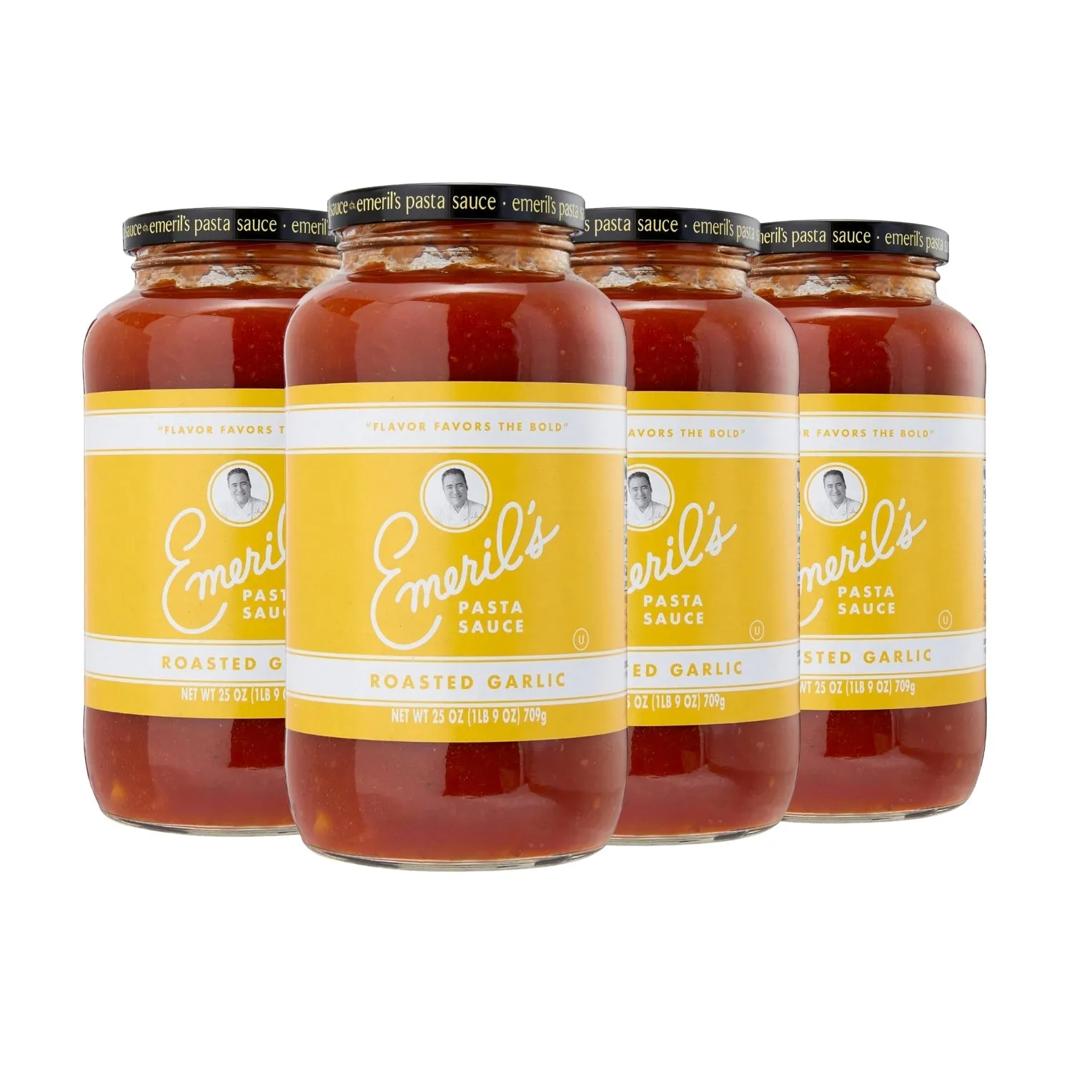 Emeril Lagasse Pasta Sauce Jar 25 Oz Gourmet Pasta Sauces: Arrabbiata, Marinara, Roasted Garlic, Tomato Basil, & Vodka Pasta Sauce Best for Homemade Pasta and Spaghetti Sauce