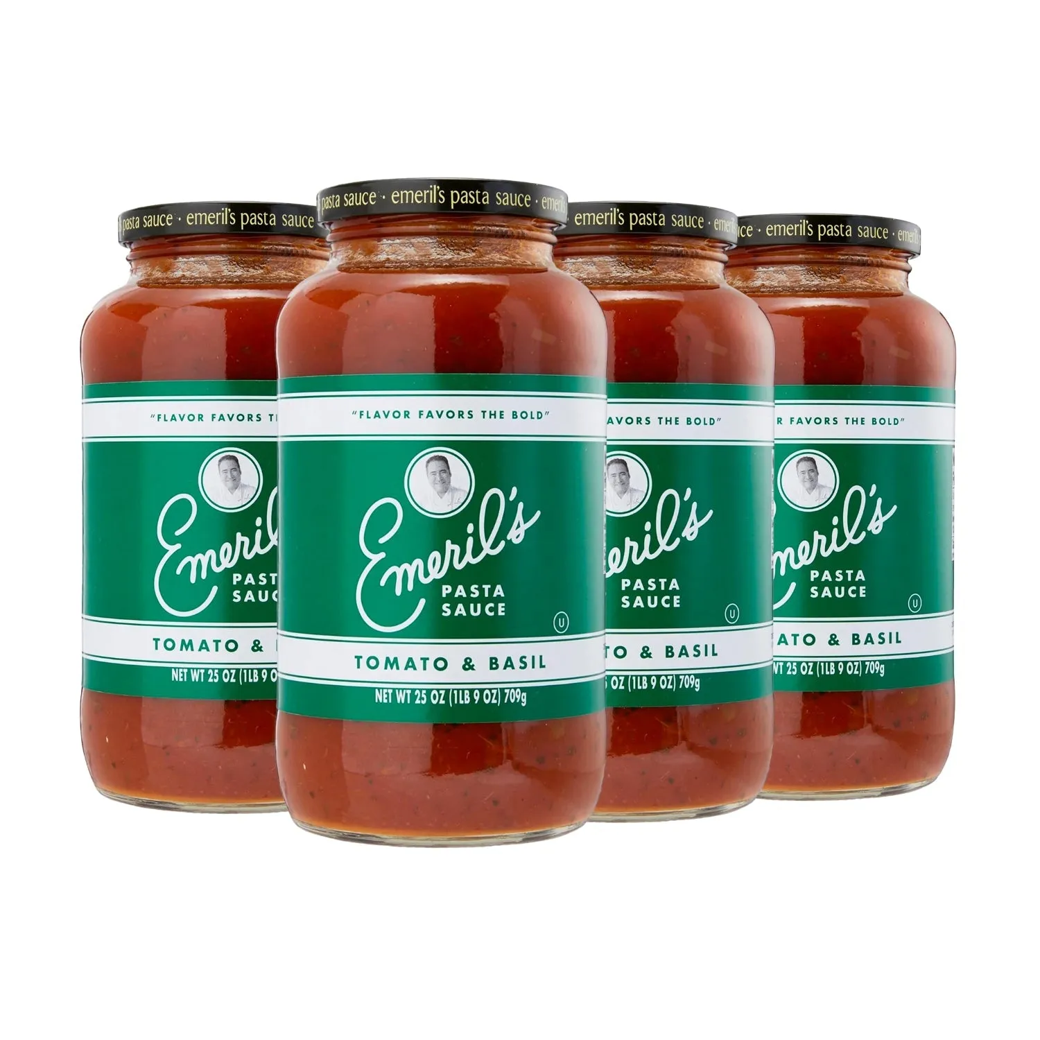 Emeril Lagasse Pasta Sauce Jar 25 Oz Gourmet Pasta Sauces: Arrabbiata, Marinara, Roasted Garlic, Tomato Basil, & Vodka Pasta Sauce Best for Homemade Pasta and Spaghetti Sauce