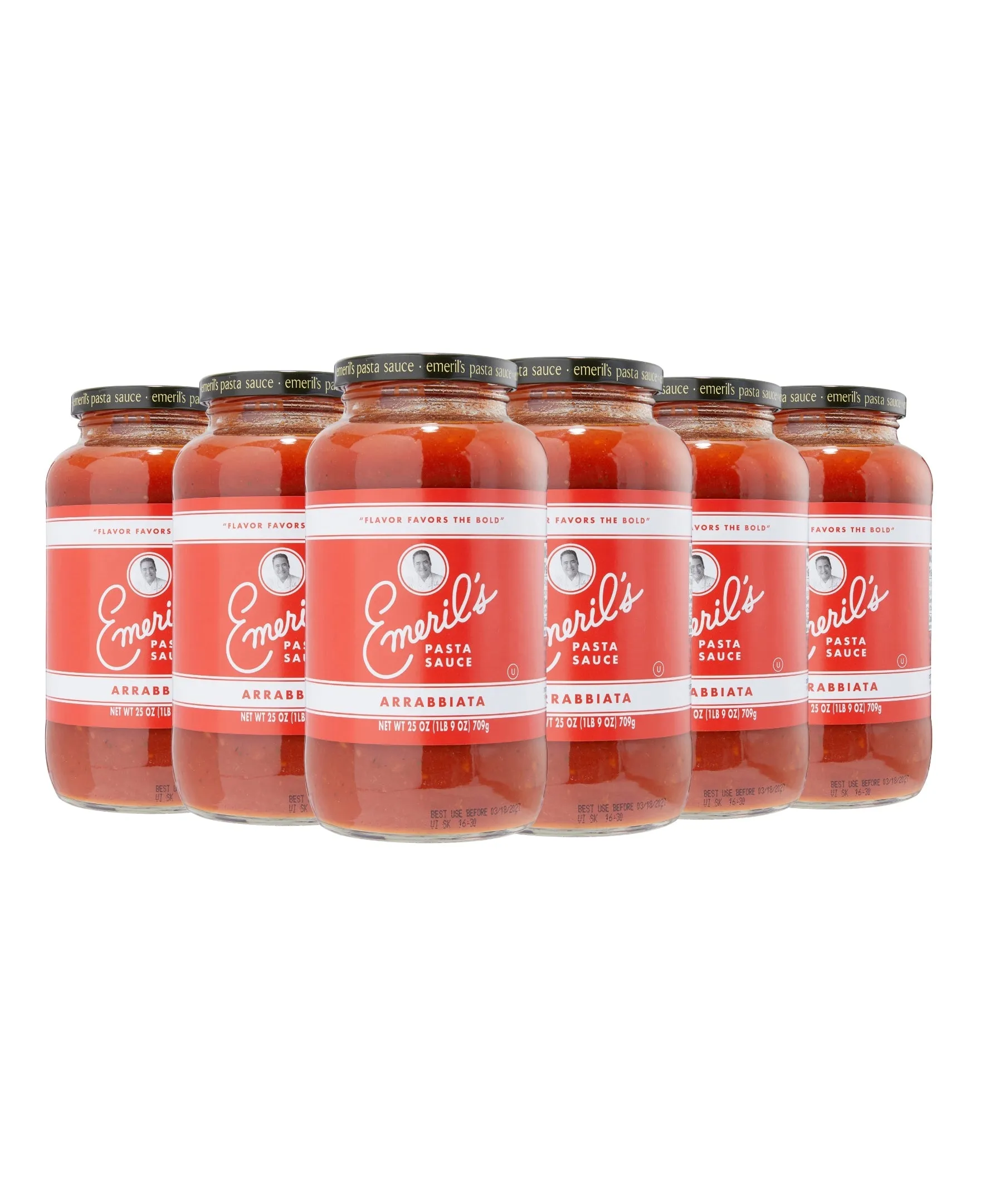 Emeril Lagasse Pasta Sauce Jar 25 Oz Gourmet Pasta Sauces: Arrabbiata, Marinara, Roasted Garlic, Tomato Basil, & Vodka Pasta Sauce Best for Homemade Pasta and Spaghetti Sauce