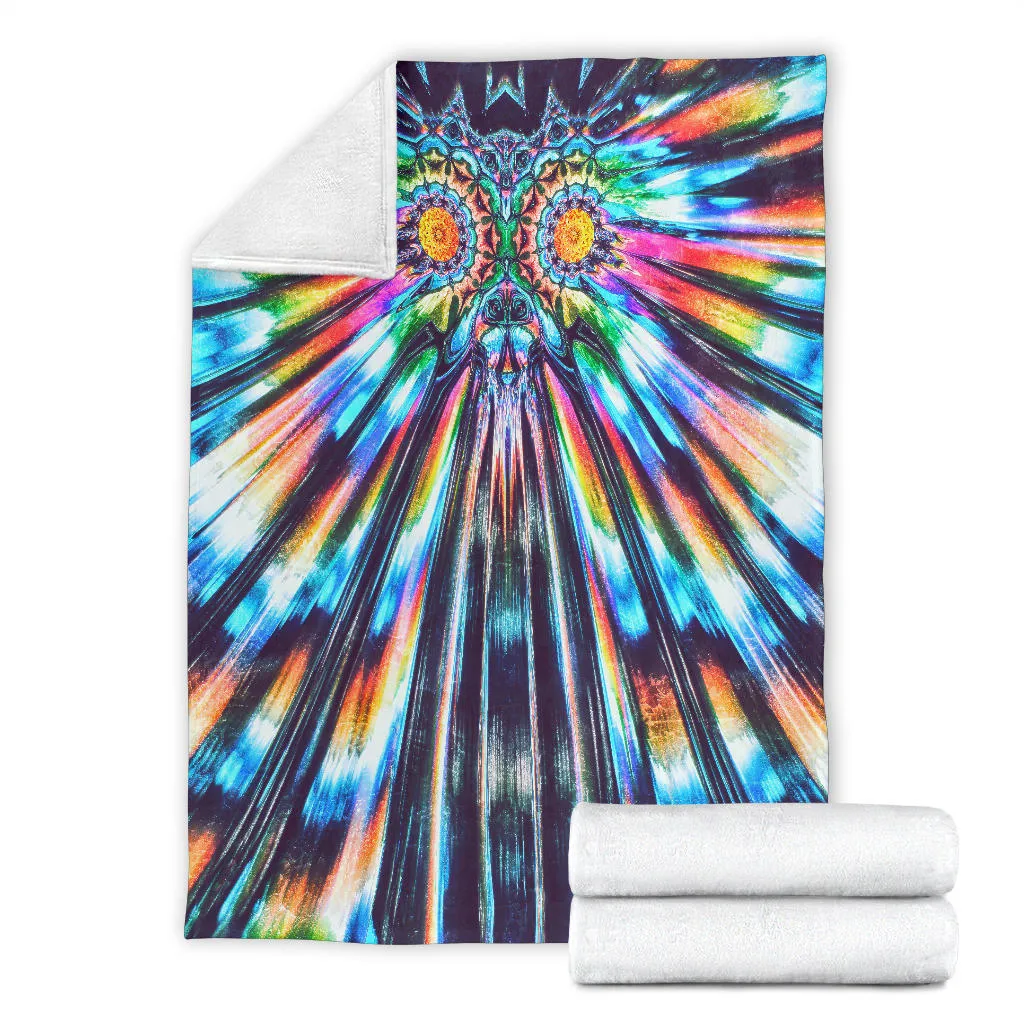 Entheogenic Encounter | Microfleece Blanket | Makroverset