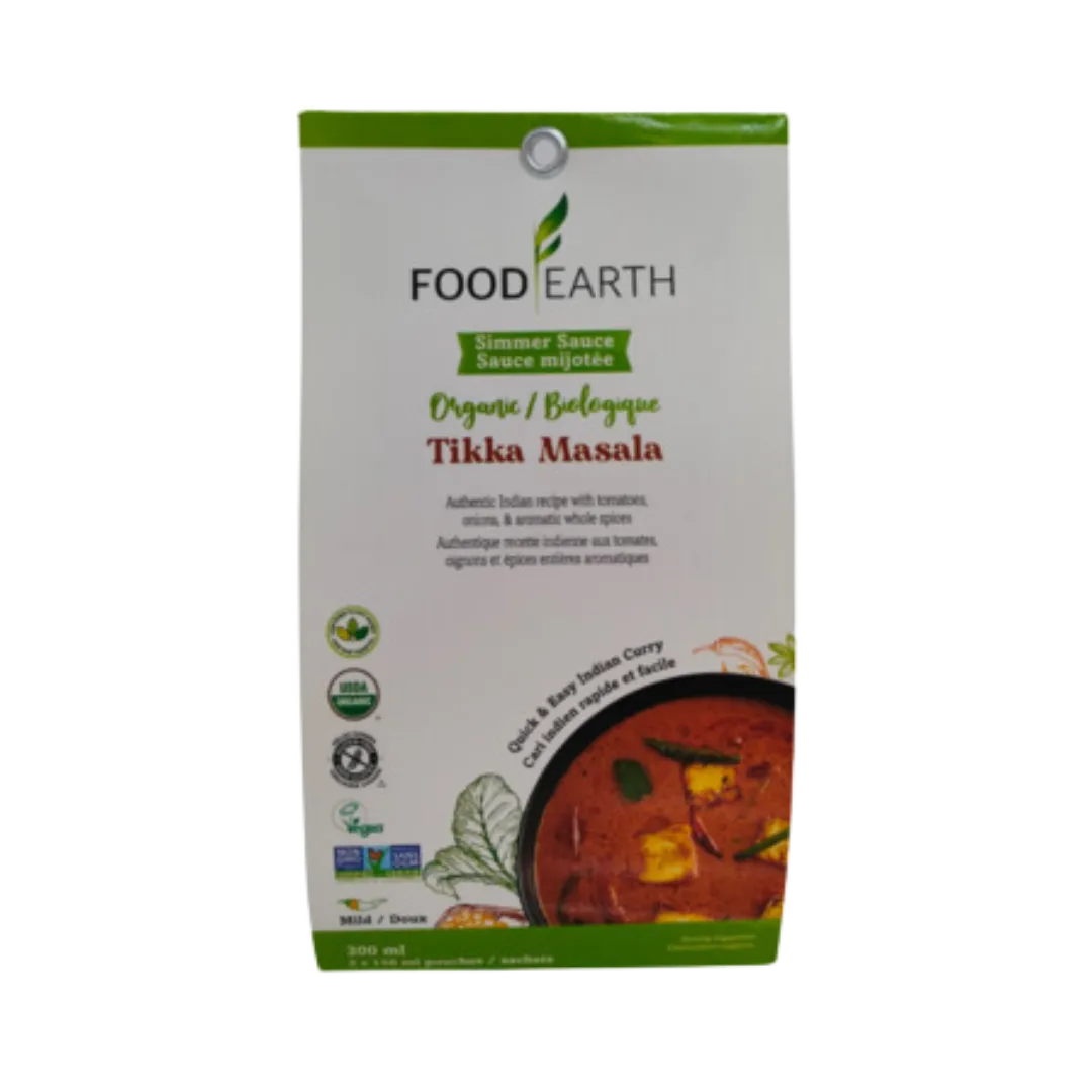 Food Earth Butter Tikka Masala Simmer Sauce 290ml