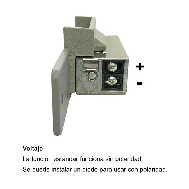 FPC-5390 770lbs Stainless Steel Electric Door Strike For Wood And Metal Doors 12V Fail Secure Normally Open With Power Supply