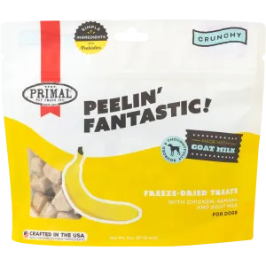 Freeze-Dried Raw Dog Treats <br> Peelin’ Fantastic