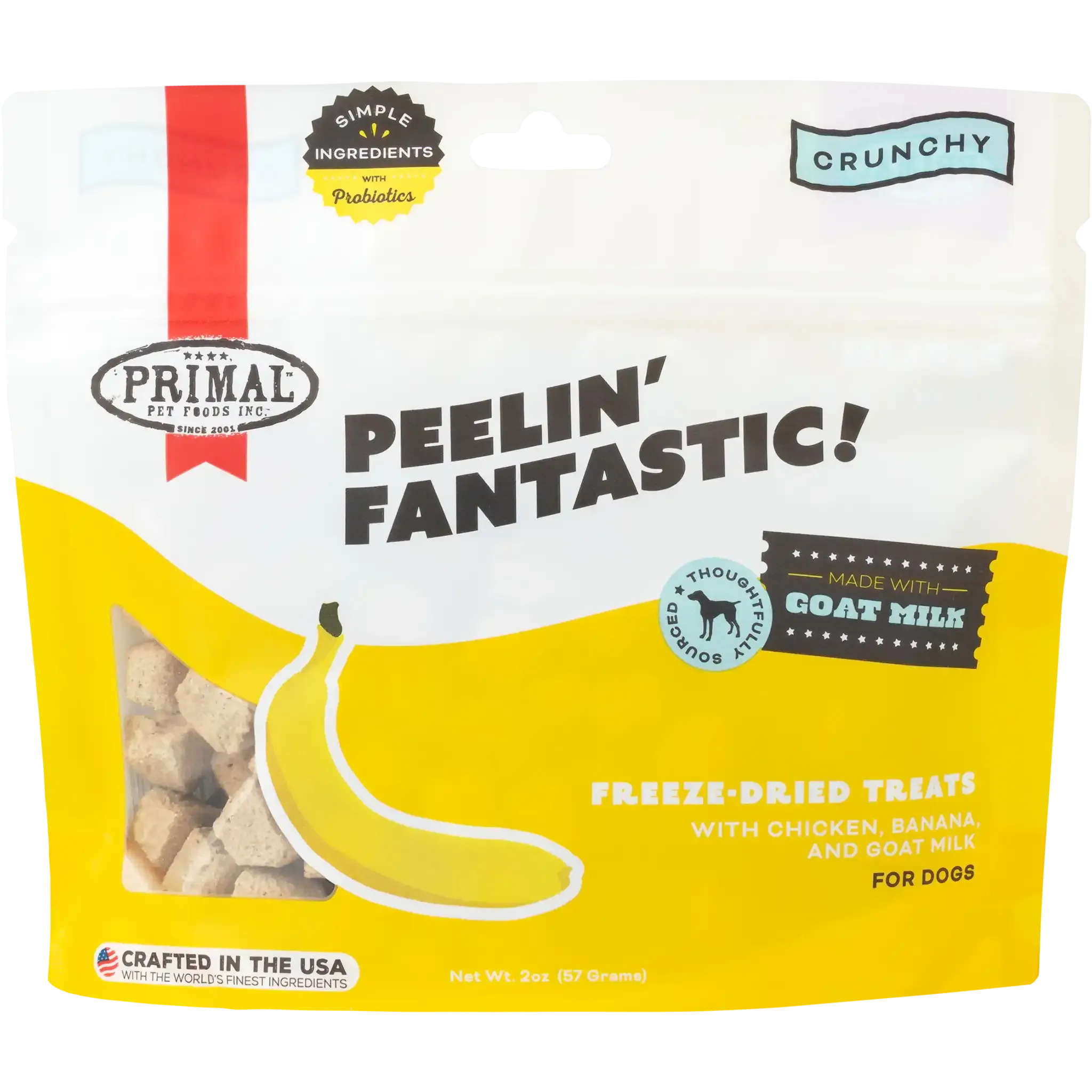 Freeze-Dried Raw Dog Treats <br> Peelin’ Fantastic