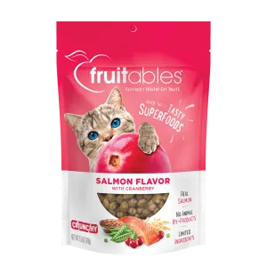 Fruitables Cat Crunchy Treats Salmon & Cranberry 70g