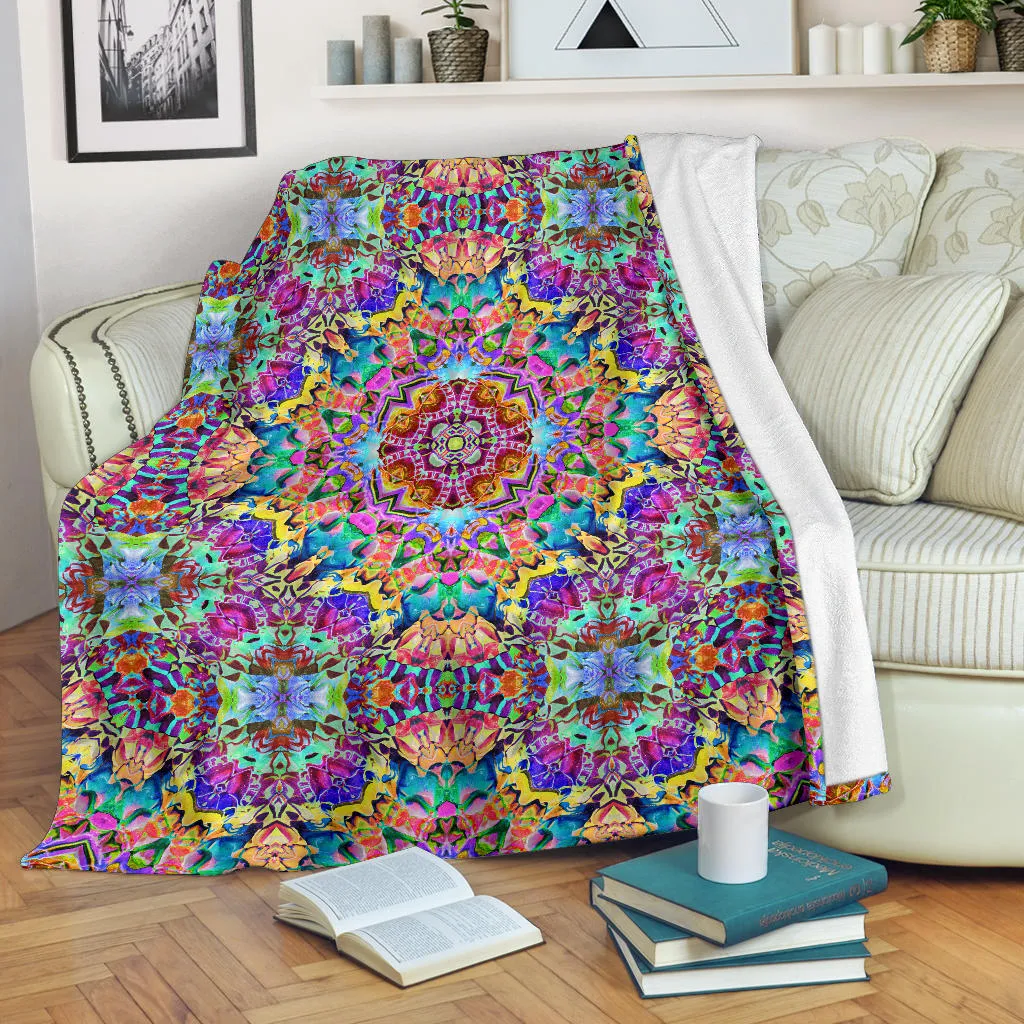 Kaleidos I | Microfleece Blanket | Makroverset