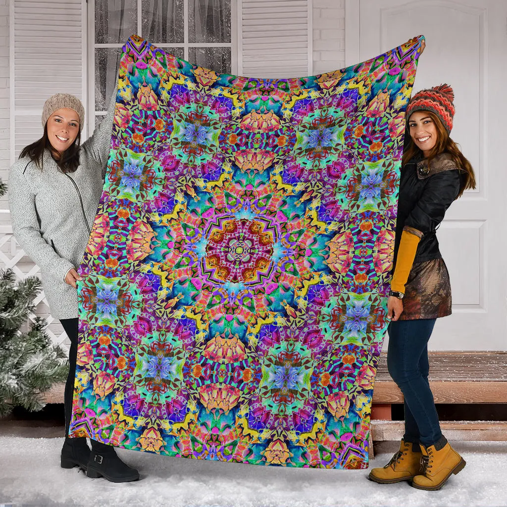 Kaleidos I | Microfleece Blanket | Makroverset