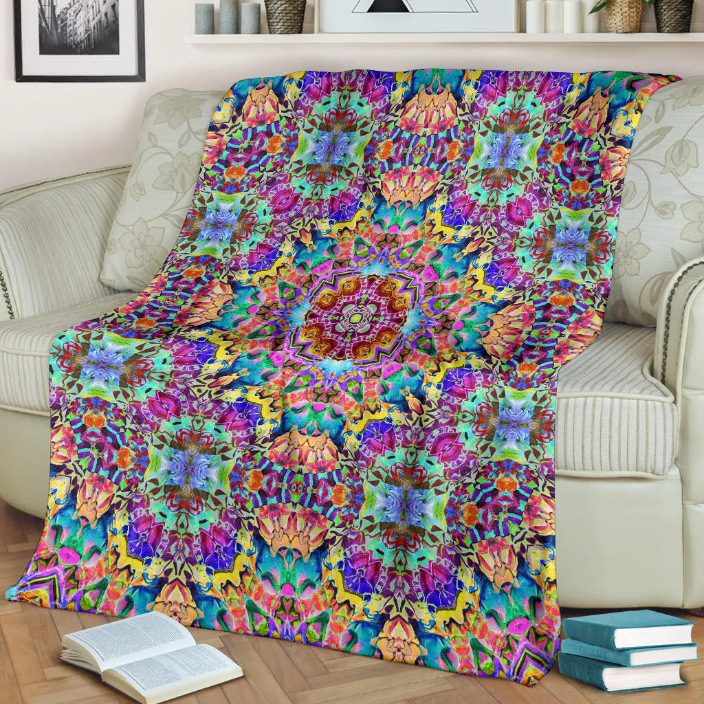 Kaleidos I | Microfleece Blanket | Makroverset