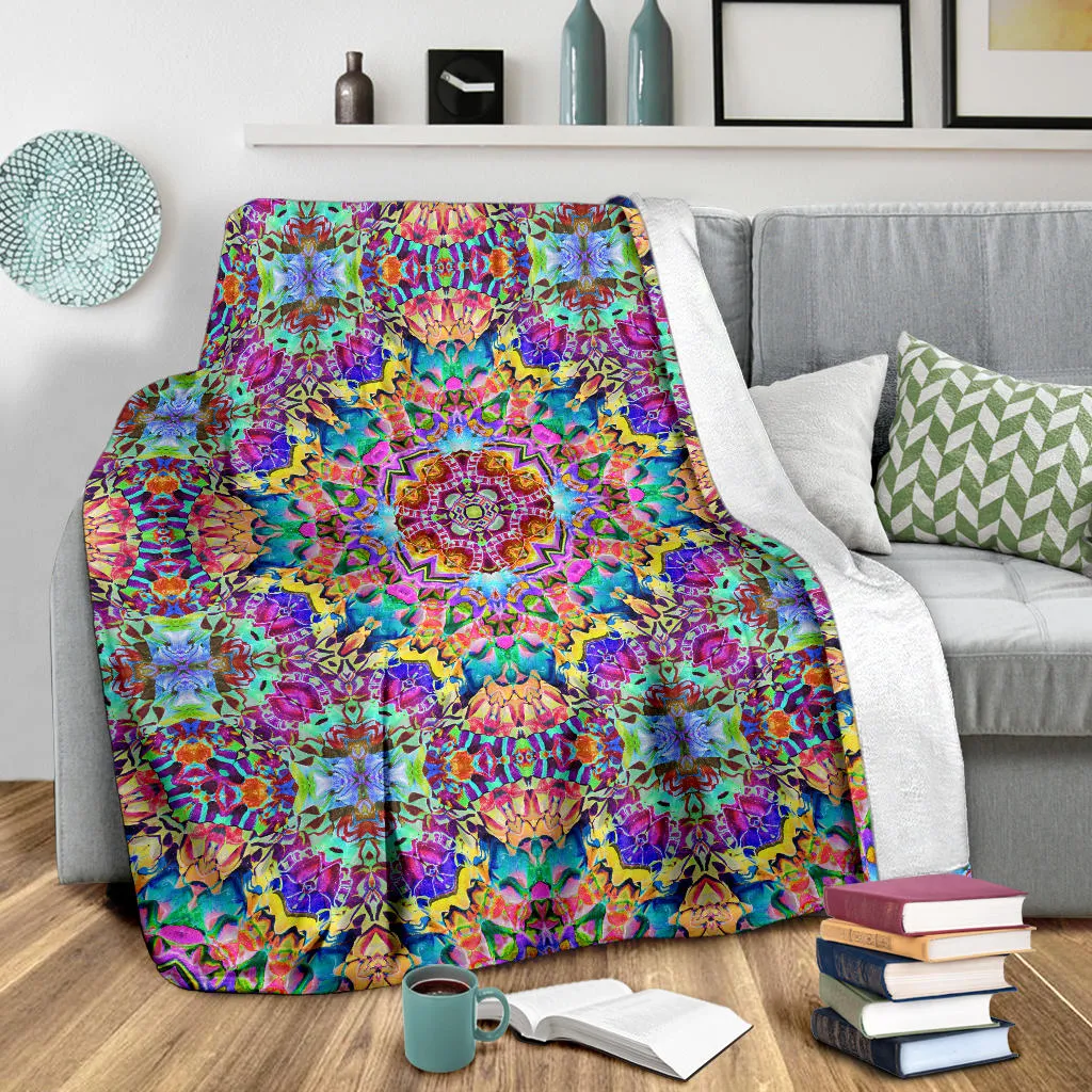 Kaleidos I | Microfleece Blanket | Makroverset