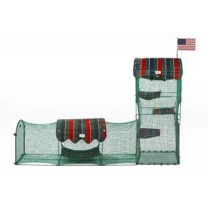 Kittywalk - Outdoor Cat Enclosure (Catio, Cat Tube); Town & Country Collection