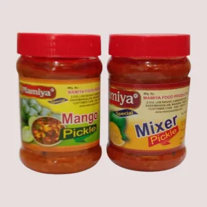 Mamiya pickles combo (Mango & Mixer)-300g Each