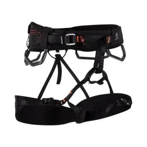 Mammut Comfort Fast Adjust Harness (Black-Safety Orange)