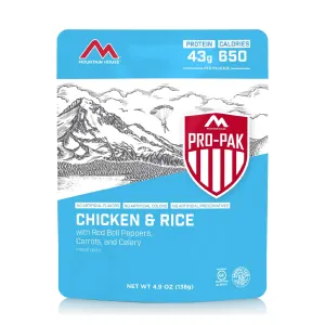 Mountain House - Rice and Chicken Pouch Pro-Pak