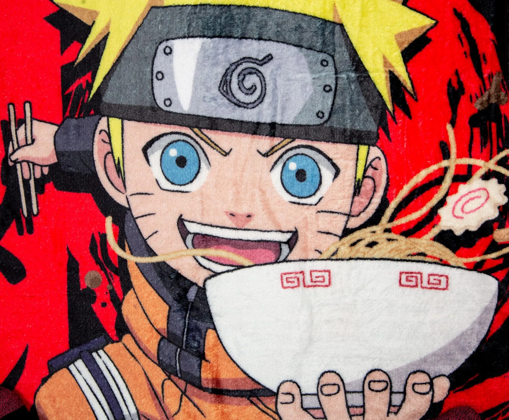 Naruto Shippuden Ichiraku Ramen Fleece Throw Blanket | 45 x 60 Inches