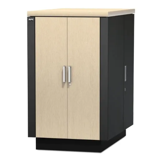 NetShelter CX 24U Secure Soundproofed Server Room in a Box Enclosure International AR4024IA