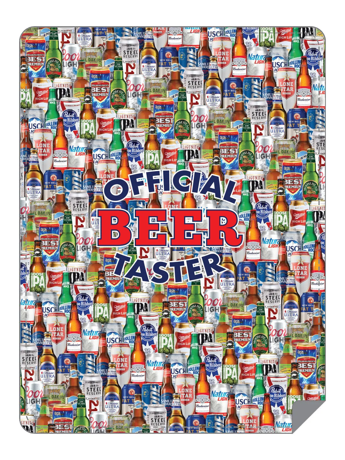 Official Beer Taster Throw Blanket