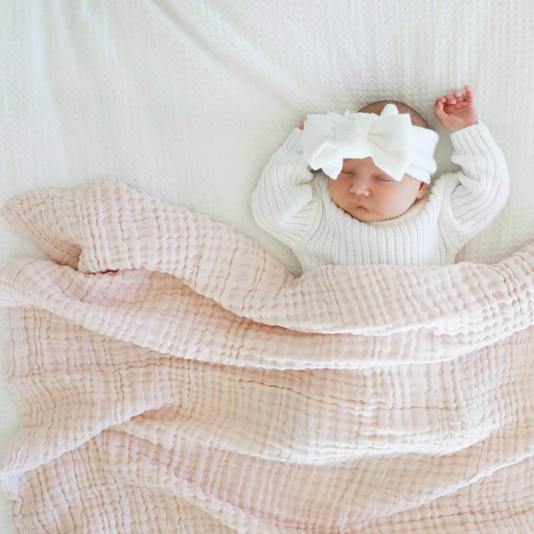 Organic Cotton Gauze Swaddle Blankets