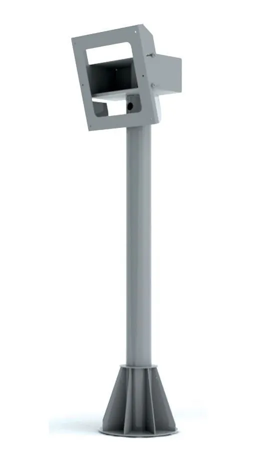 Peerless FPEPM-05 5' FPEPM-05 Tilting Pedestal Mount for Protective Enclosures