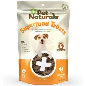 Pet Naturals Superfood Treats for Dogs, Homestyle Chicken Flavor