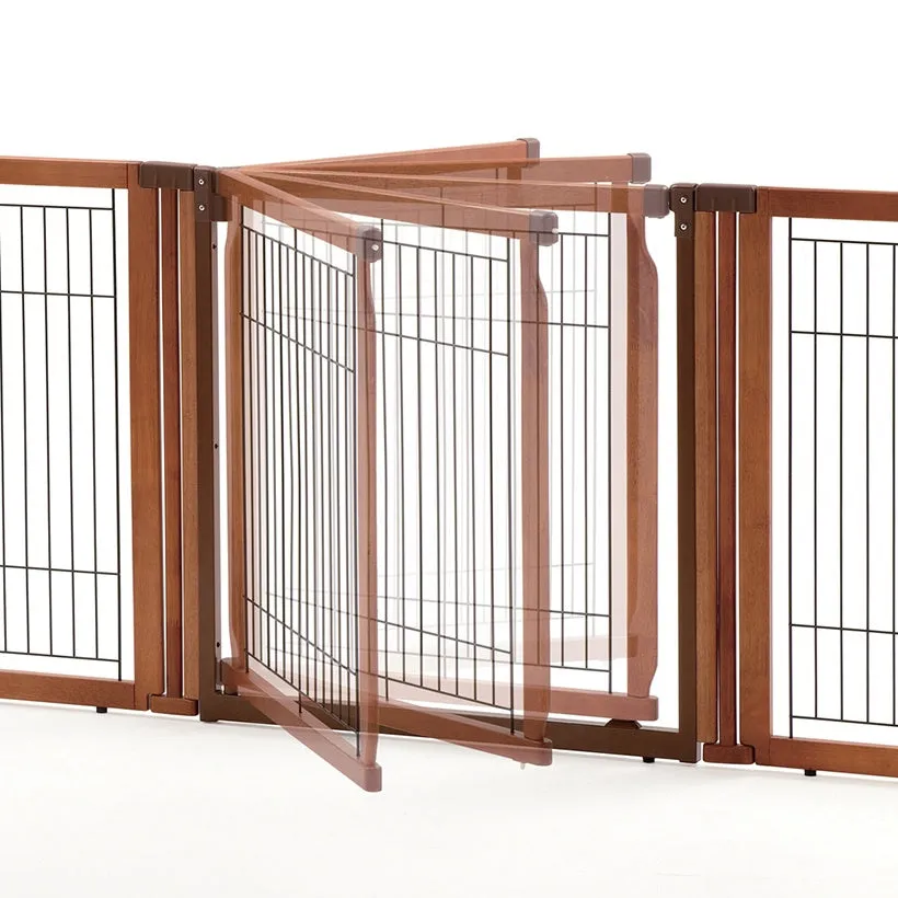 Richell Convertible Elite 6 Panel Pet Gate