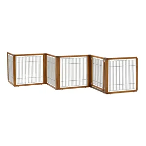 Richell Convertible Elite 6 Panel Pet Gate