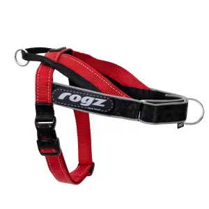 Rogz Utility LetzGo Personalised Harness Red Med/Lge=^._.^=