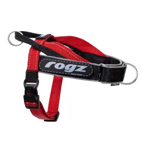 Rogz Utility LetzGo Personalised Harness Red Sml=^._.^=^^^