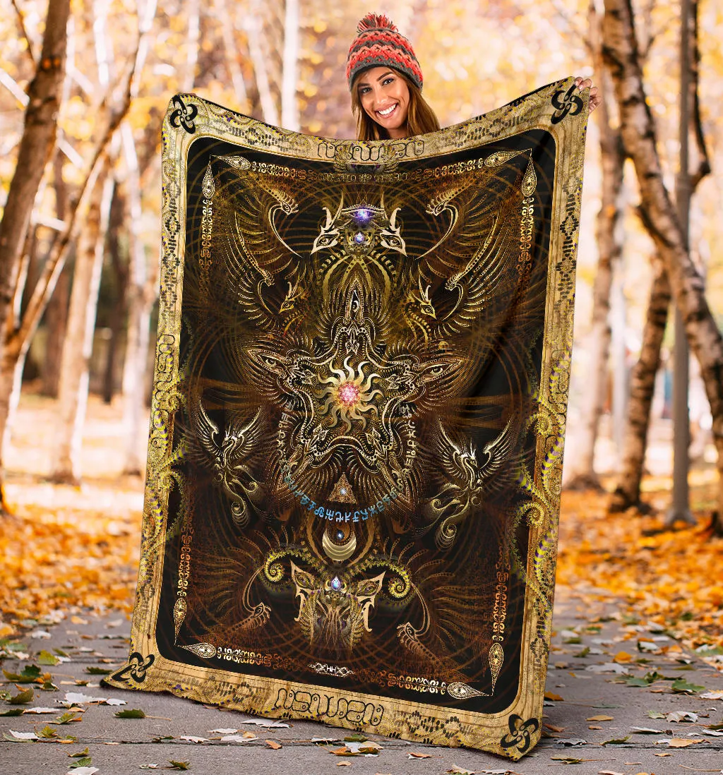 Sol Invictus Micro Fleece Blanket