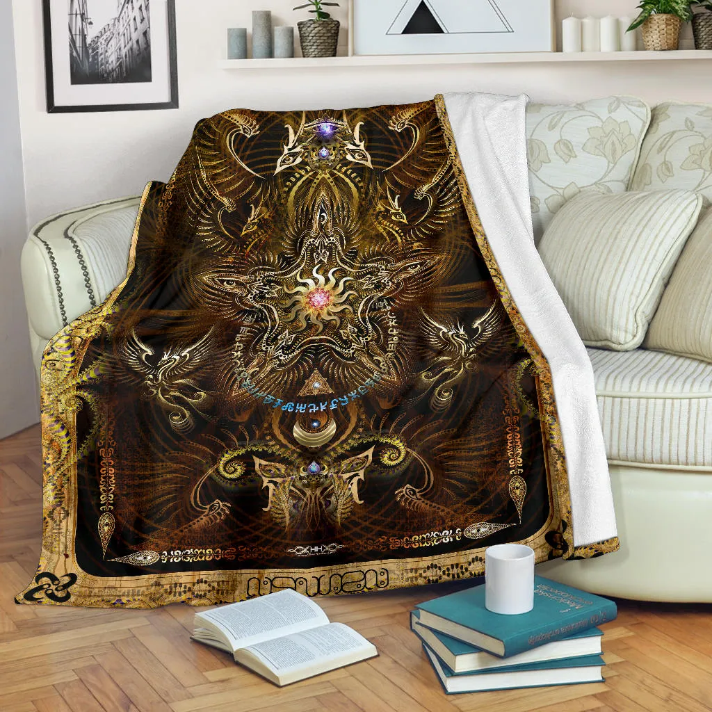 Sol Invictus Micro Fleece Blanket